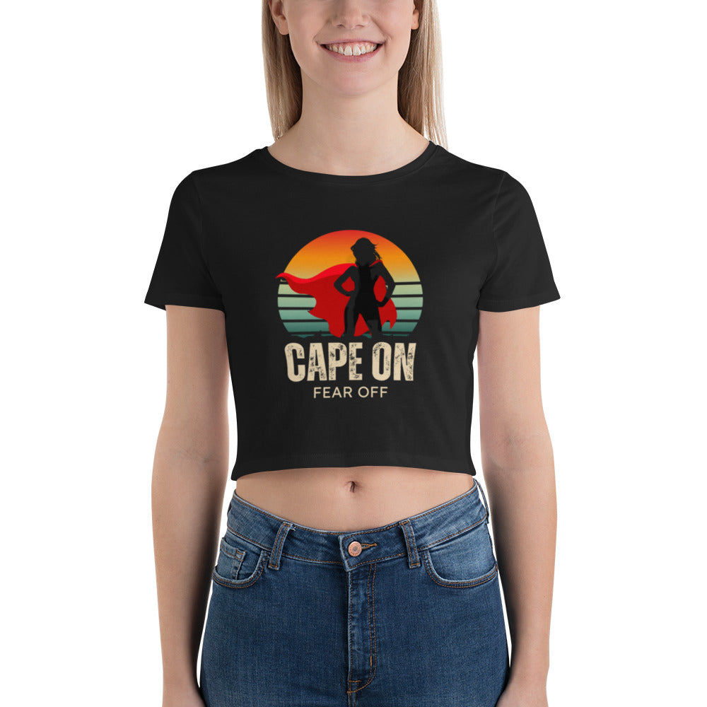 Cape On Fear Off Women’s Crop Tee